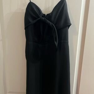 Chic Strapless Black Dress